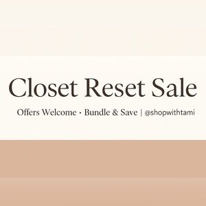 🚨 Closet Clear-Out — Everything Must Go!